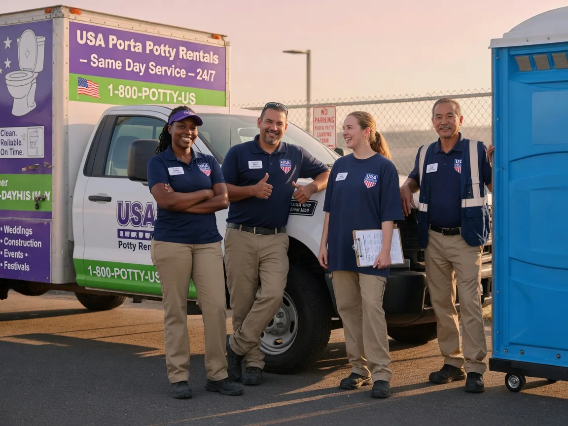 Porta Potty Rental company in Bromide, OK