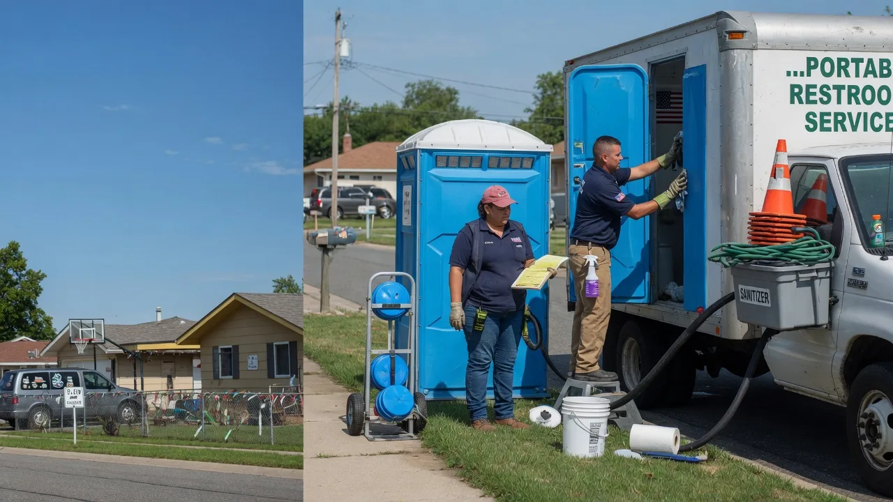 Portable Toilet Rental in Bromide, OK near me